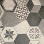 1741 Hexagon Decor Mix