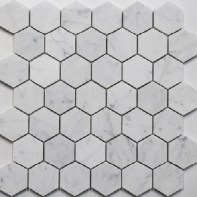 Stoneage Carrara Hexagon