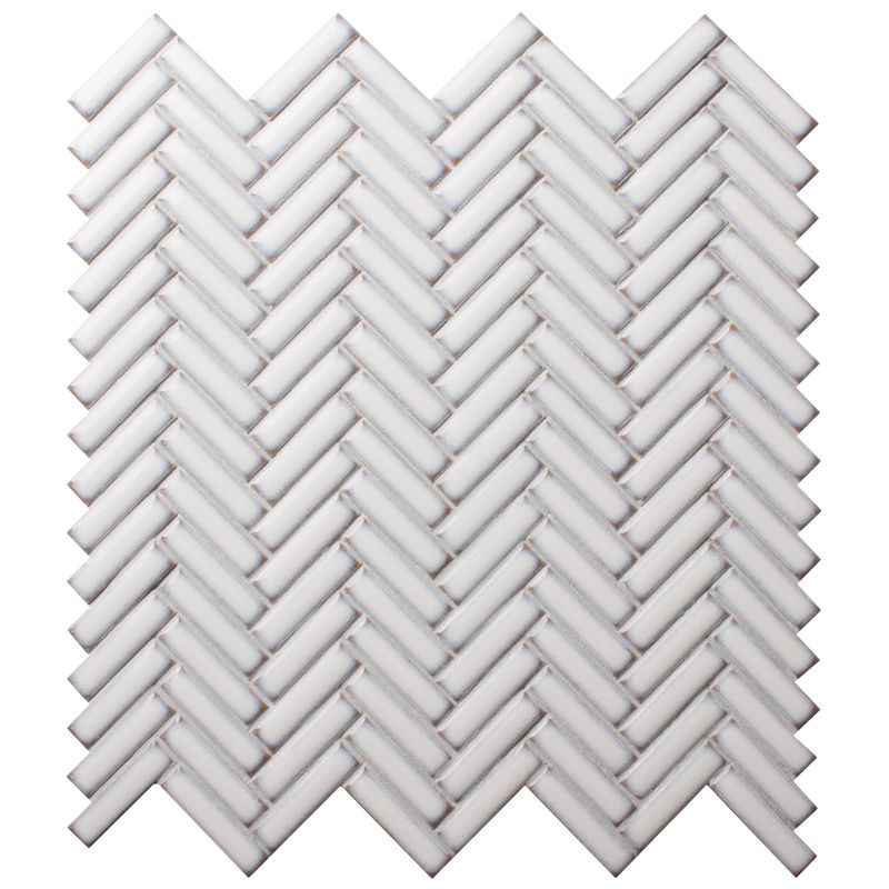 Artisan Mosaics Old White Herringbone