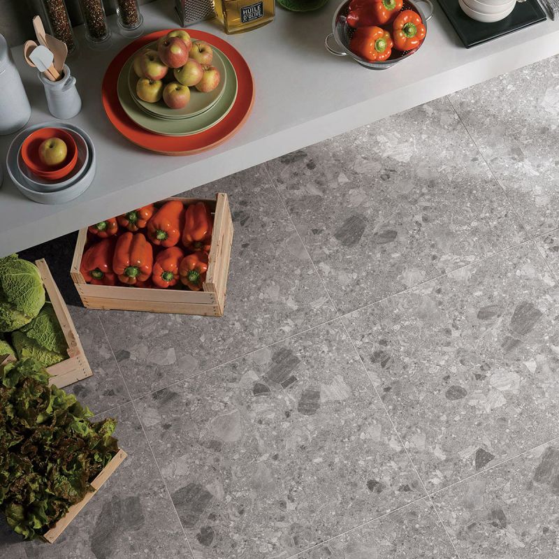 Big Rock Terrazzo Mid Grey