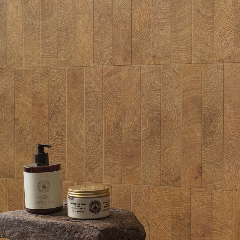 W-Circles Walnut Brick 53x300mm