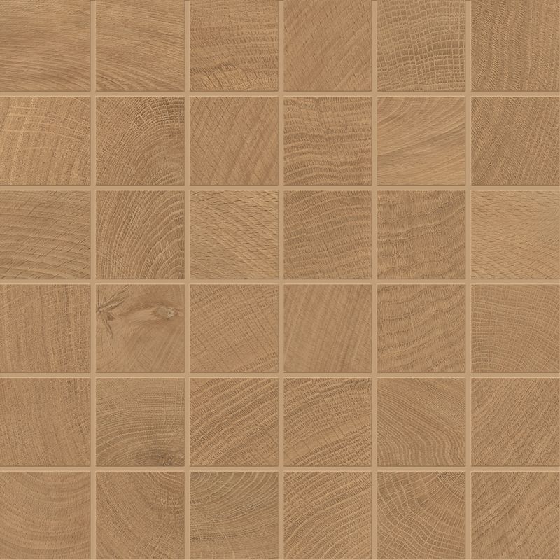 W-Circles Walnut Mosaic